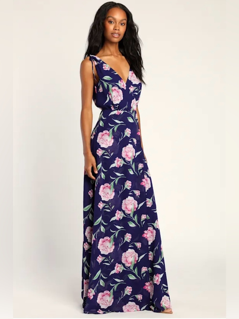 Lulus Maxi Floral Dress